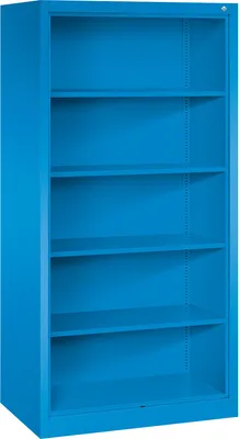 Produktbild von Büroregal mit 4 Einlegeböden Bücherregal Standregal Aktenregal 195x93x60 cm