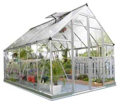 Obrázek produktu pro Palram - Hliníkový skleník Canopia Balance 812 antracit 367x244x229 cm