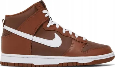 Produktbild von Nike Dunk High Sneaker in Schokoladenbraun Sammlerschuhe DJ6189200