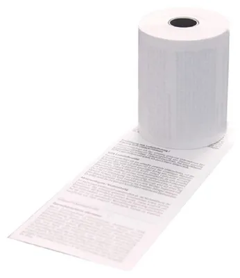 Produktbild von 10 EC-Cash Rollen 57mm x 14m x 12mm SEPA Lastschrifttext - EC-Cash-Thermorollen