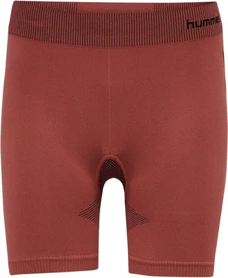 Produktbild von Hummel First Seamless Training Kurze Leggings Rot XS-S Frau Rot XS-S