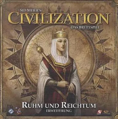 Produktbild von FFG Civilization - Das Brettspiel - Ruhm und Reichtum Erweiterung