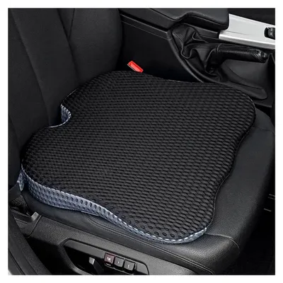 Produktbild von Memory Foam Keilkissen für Auto - Ergonomisches Sitzkissen Auto als Sitzerhöhung Fahrersitz - Autositzauflage, Autositzkissen mit Keil-Design für Vordersitze