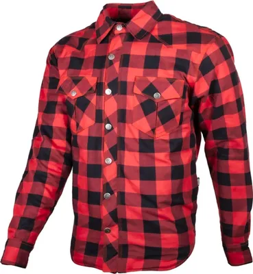 Produktbild von gms Hemd JAGUAR schwarz-rot Größe: 3XL