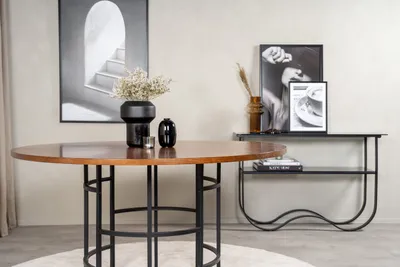 Produktbild von Venture Home Tisch Copenhagen Braun