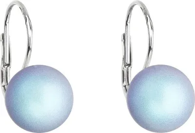 Immagine prodotto di EVOLUTION GROUP 31143.3 Pendente con perla Swarovski® opaca (Ag925/1000, 1 g, azzurro)