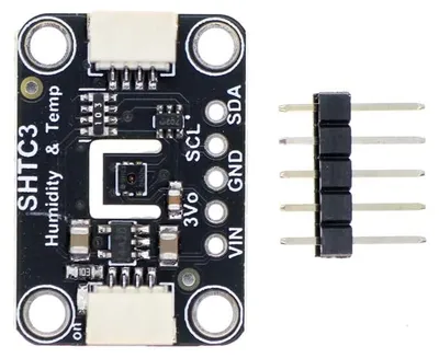 SHTC3 Feuchtigkeitssensor 0-100% rF -40°C bis 125°C I2C