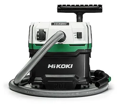 Image de Aspirateur 1200W - HIKOKI - RP200YLWAZ - 4,2m3/min Cuve 20L poussière/eau  classe L