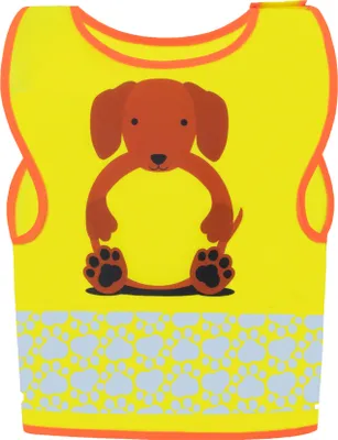 Produktbild von Korntex Kinderwarnweste Funtastic Wildlife FUNDOGYWXXS Hund XXS