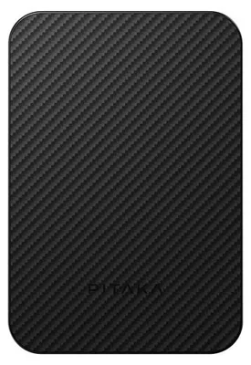 Produktbild von Pitaka PBQ2401, 5000 mAh, Quick Charge 2.0, Kabelloses Aufladen, Schwarz