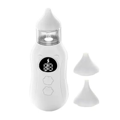 Produktbild von Baby-Nasensauger, elektrischer Nasensauger mit 3 Saugstufen, tragbar, geeignet für Babys, Neugeborene und Kleinkinder