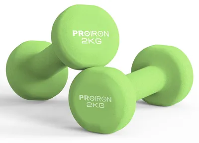 Produktbild von Kurzhantel Handhantel Neopren-Hantel - 1 kg - Gusseisen - Beschichtet - Für Krafttraining