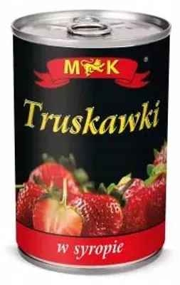 Zdjęcie produktu dla Truskawki w syropie MK 400 g