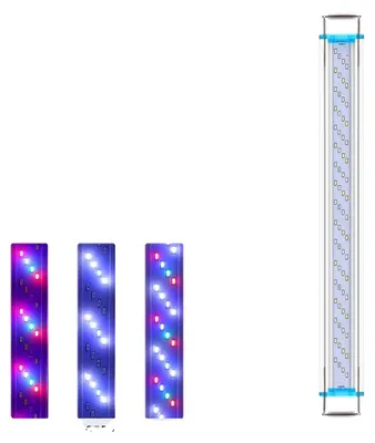Obrázek produktu pro Osvětlení akvária, design s klipem, nastavitelná délka, 58 cm, zástrčka EU