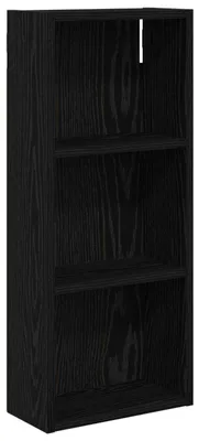 Produktbild von vidaXL Badezimmer-Wandschrank mit Regal Schwarze Eiche 30 x 14 x 70 cm