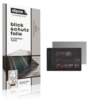 Produktbild von Blickschutzfolie für GOODTEL S10 matt Schutzfolie Folie Display Schutz dipos
