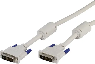 Produktbild von ViVanco™DVI-D dual-link connection lead, 1.8 m, 1,8m, DVI-D, DVI-D