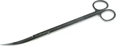 Produktbild von SunSun Aquarienschere Edelstahl 25 cm gebogen