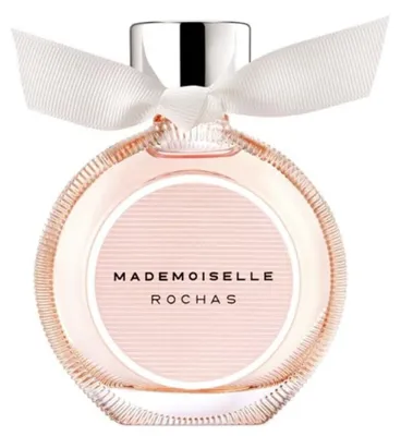 Zdjęcie produktu dla Rochas Mademoiselle, Kobiety, 90 ml, Jabłko, Bluszcz, Porzeczka, Jaśmin, Różowy, Fiołek (liść), Ambra, Piżmo, Drzewo sandałowe, Spray