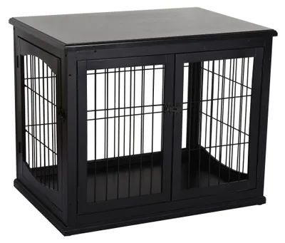 Immagine prodotto di Gabbia per cani PawHut per la casa, cuccia per cani, trasportino per interni