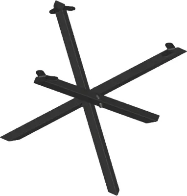 Obrázek produktu pro VOGA stolová podnož TRIPOD - barva: černá