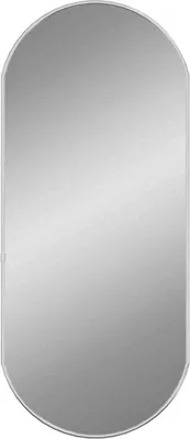 Obrázok produktu pre vidaXL Nástenné zrkadlo strieborné 70x30 cm oválne