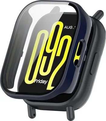 Obrázek produktu pro Pro Xiaomi Redmi Watch 5 Lite Plastové pouzdro na hodinky + ochranné tvrzené sklo Blue
