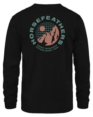 Productafbeelding van Horsefeathers Altitude Ls T-shirt (zwart)
