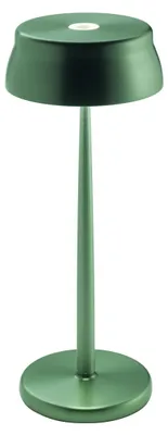 Zdjęcie produktu dla Akumulatorowa lampa stołowa Zafferano Sister Light 328mm zielona