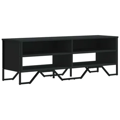 Produktbild von TV-Schrank Schwarz 122x34x41 cm Holzwerkstoff