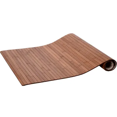 Produktbild von Bathroom Solutions | Badematte - Bambus - 80 cm - Hellbeige - Rutschfest - Ideal für Badezimmer und Balkon