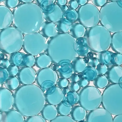 Image de Tapis de baignoire en PVC 69 x 36 cm à bulles - vert aquatique - Tendance
