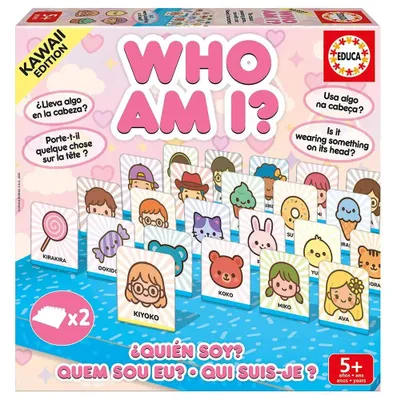 Produktbild von Educa Who Am I? Kawaii Brettspiel Mehrfarbig  Kinder Mehrfarbig One Size