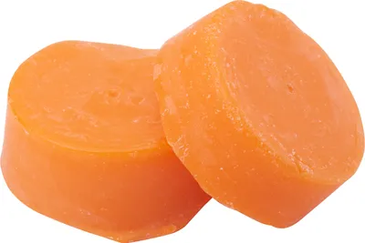 Produktbild von Kerzentropfen für Duftlampen Bio-Wachs Orange Duft 2 Stück Ø 2,8 cm H 1 cm