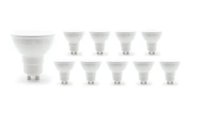 Produktbild von 10er Pack - GU10 LED Spots - 3W entspricht 30W - 4000K Neutralweiß