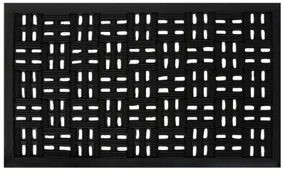 Obrázek produktu pro Gumová rohožka - předložka EYE MAT I. černá 45x75 cm Mybesthome