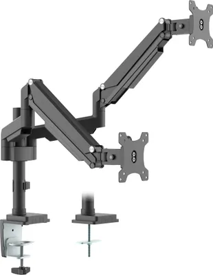 Obrázok produktu pre InLine 23160B, 18 kg, 43,2 cm (17"), 43,2 cm (17"), 100 x 100 mm, Nastavenie výšky, Čierna