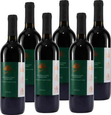 Produktbild von Montepulciano D'Abruzzo Rotwein DOC -trocken- (6 x 0,75L)