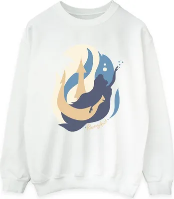 Produktbild von Disney - "The Little Mermaids" Sweatshirt für Damen BI23345 (XL) (Weiß)