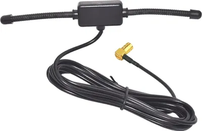 Produktbild von Q62C DAB+ Auto Scheibenantenne – DAB Radio Antenne mit SMB Adapter, 3 m Kabel, Patch Aerial für PKW