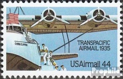 Produktbild von Briefmarken USA 1985 Mi 1727 (kompl.Ausg.) postfrisch Flugpostverbindung
