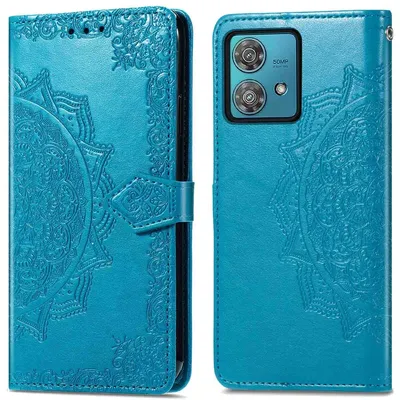 Obrázok produktu pre imoshion Mandala knižnica pre Motorola Edge 40 Neo - tyrkysová