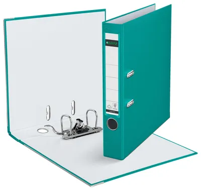 Imagen del producto de Leitz 1015-50-52, carpeta de plástico, formato A4, 52 mm, color turquesa