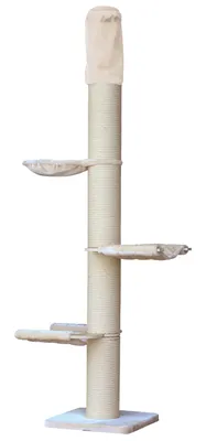 Produktbild von Nobby Kalin, Katzenkratzbaum, Freistehend, Beige, 600 mm, 600 mm, 2640 mm