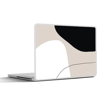Produktbild von MuchoWow® Laptop Aufkleber Sticker Cover Formulare - Abstrakt - Gestaltung 30x21 cm - Sticker für Laptop - Selbstklebend