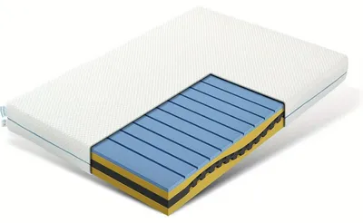 Productafbeelding van Matras - Bedmatras - Slaapmatras - Ondersteuningsmatras - Pocketveringmatras - 90x200 cm - Memory Foam