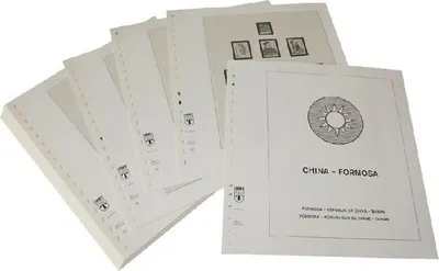 Produktbild von Lindner-T Vordruckblätter T164/01 China - Taiwan (Formosa) - Jahrgang 2001 bis 2006