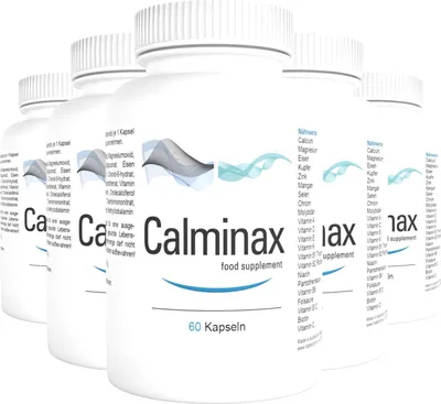 Immagine prodotto di Calminax Forte - 300 Capsule (5x 60 Capsule), Confezione da 5