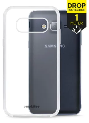 Immagine prodotto di Mobilize Naked Protection Cover antiurto per Samsung Galaxy J3 (2016) - Plastica rigida Trasparente