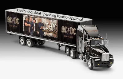 Produktbild von Revell GmbH 07453 AC/DC Tour Truck & Trailer With Accessories, 1:32 Model Kit
